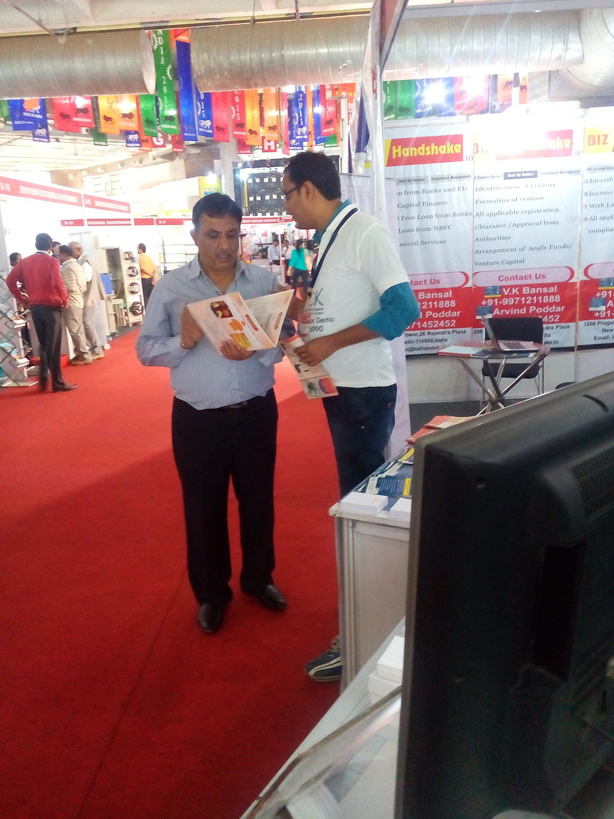 tick software at international india trade fair 2015