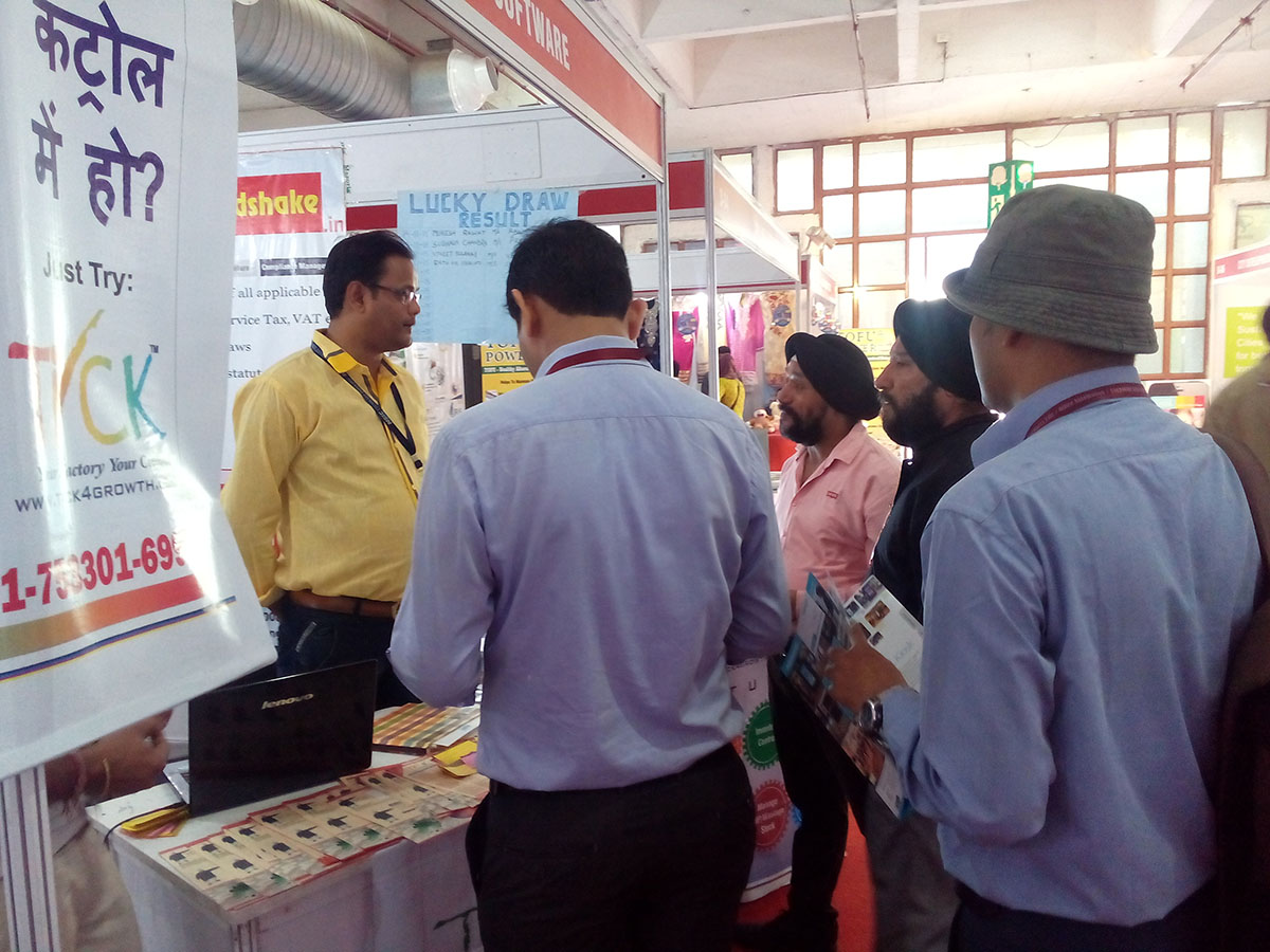 tick software at international india trade fair 2015