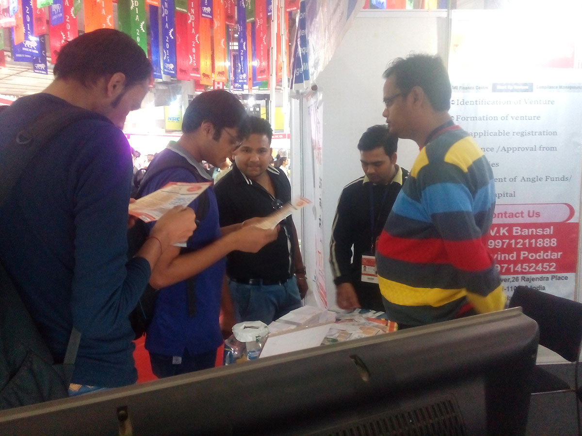 tick software at international india trade fair 2015